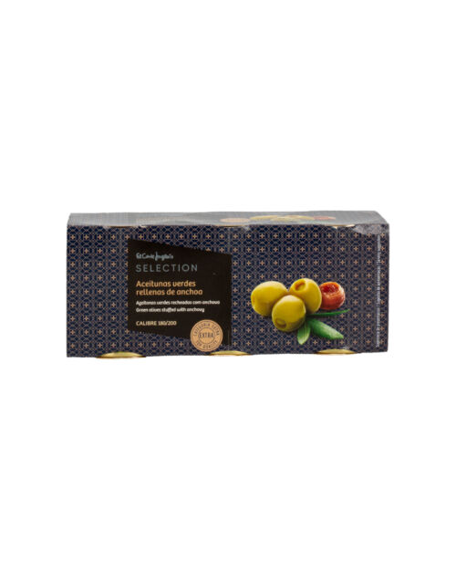 Aceitunas verdes rellenas de anchoa