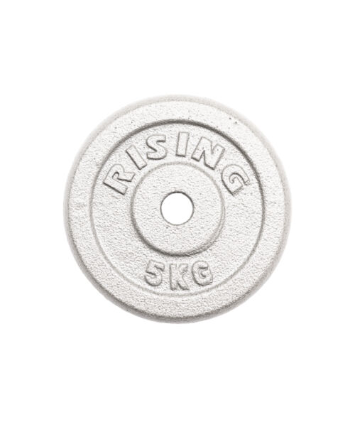 Pesa de acero en forma de disco