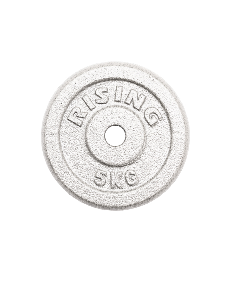 Pesa de acero en forma de disco