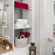 Toalla de manos cranberry