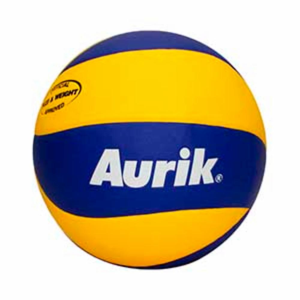 Balón De Voleibol Combinación Amarillo Y Azul AURIK N° 5
