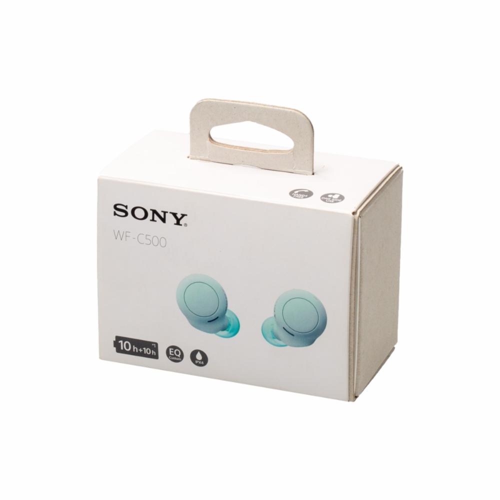 Sony WF-C500 - Auriculares inámbricos Bluetooth con micrófono y Resistencia  al Agua IPX4, Color Verde