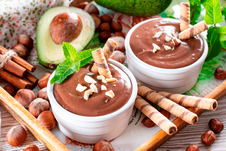 Mousse de chocolate saludable