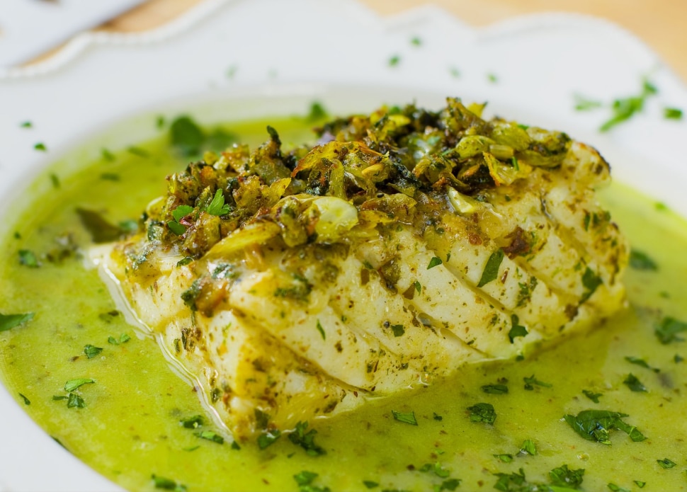 Filete de Pescado con Salsa de Mashuas