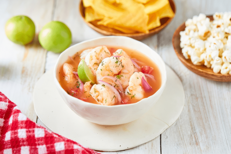 Ceviche de Camarones: Sabor Tradicional de Mar
