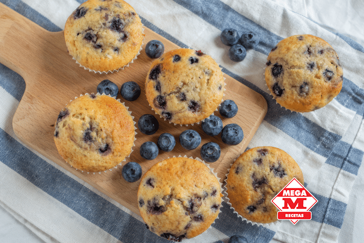 Muffins de Arándanos: Pequeñas Delicias Llenas de Sabor