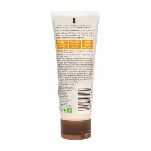 Exfoliante Facial Coconut Azúcar De Coco PALMERS 90 G - Imagen 2