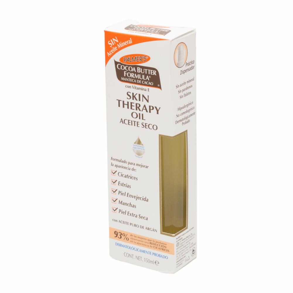 Aceite Corporal Y Facial Seco Skin Theraphy Con Manteca De Cacao Y Vitamina E PALMER'S 150 ML - Imagen 3