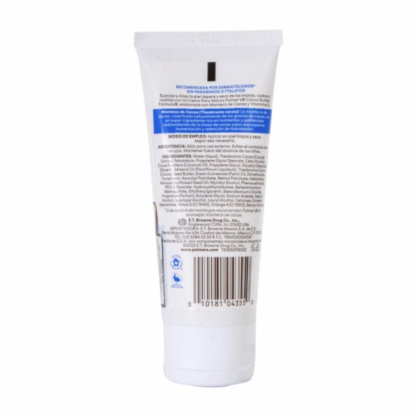 Crema Para Manos Cocoa Butter Con Vitamina E PALMER´S 96 G - Imagen 2