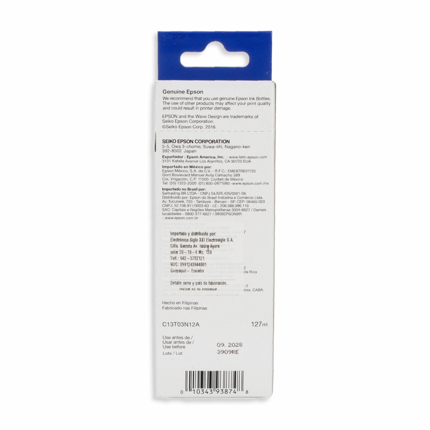 Tinta L 4150 L 4160 Negro EPSON Unidad - Imagen 2