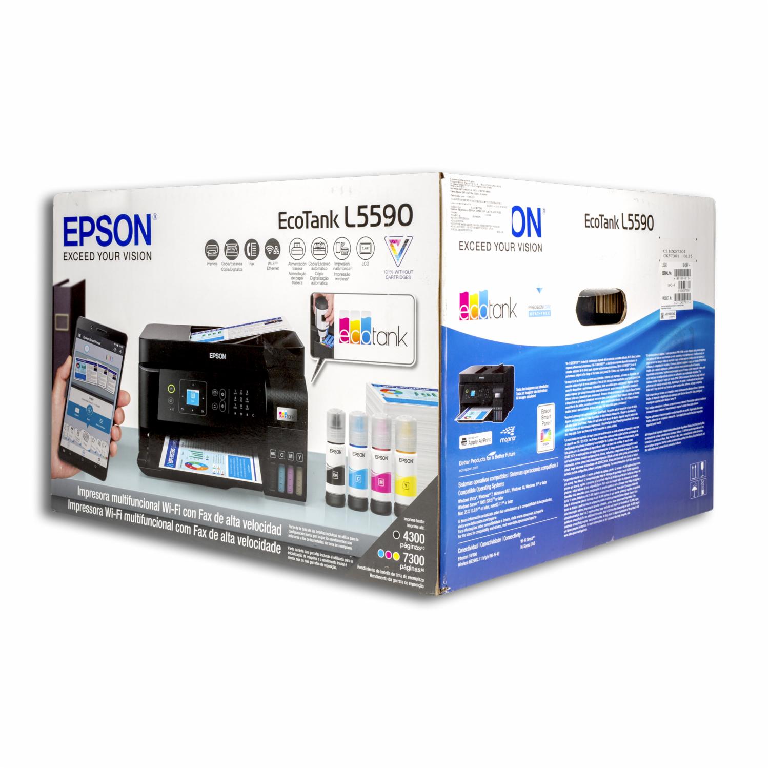 Impresora Multifunción EcoTank L5590 EPSON Tinta Continua - Imagen 2