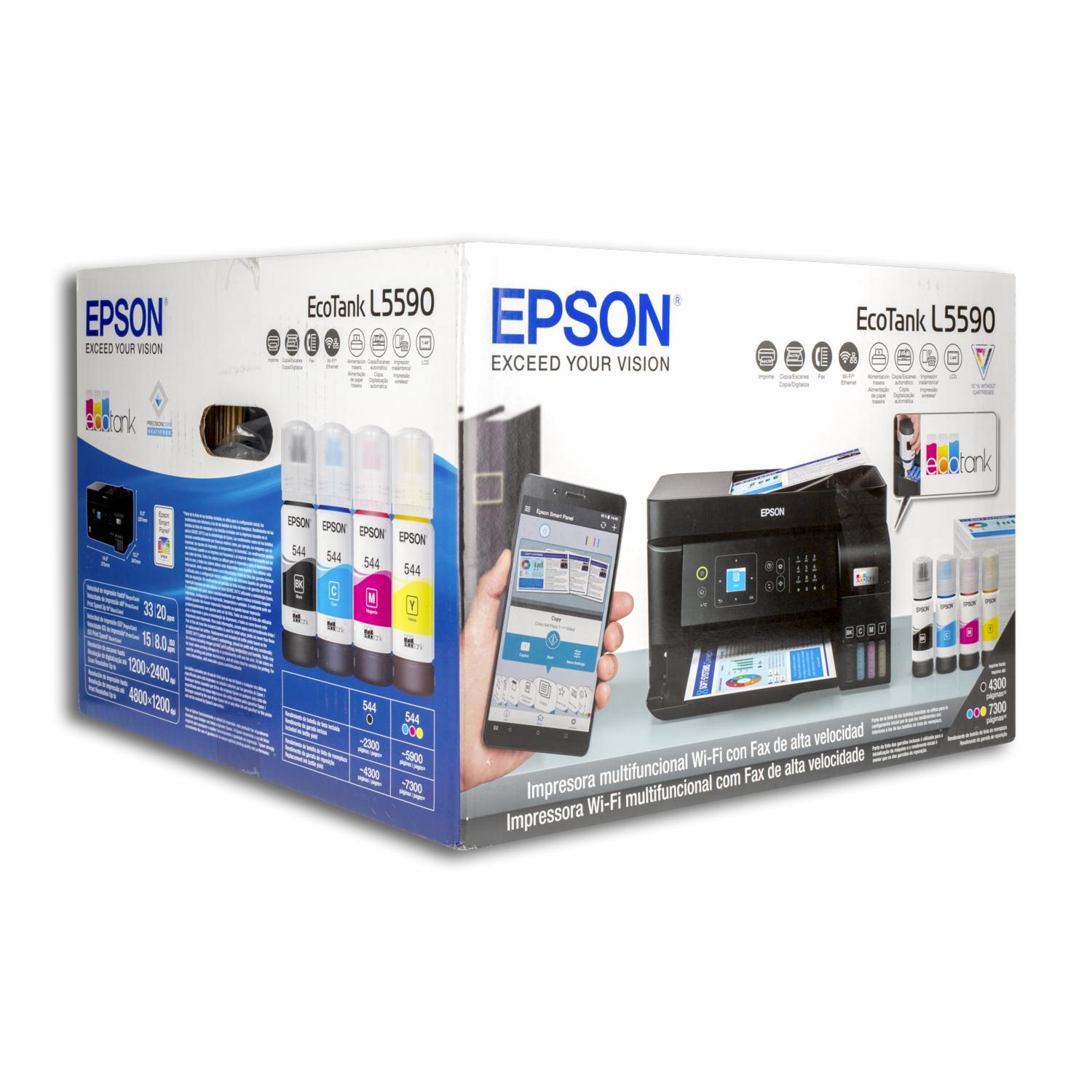 Impresora Multifunción EcoTank L5590 EPSON Tinta Continua - Imagen 3