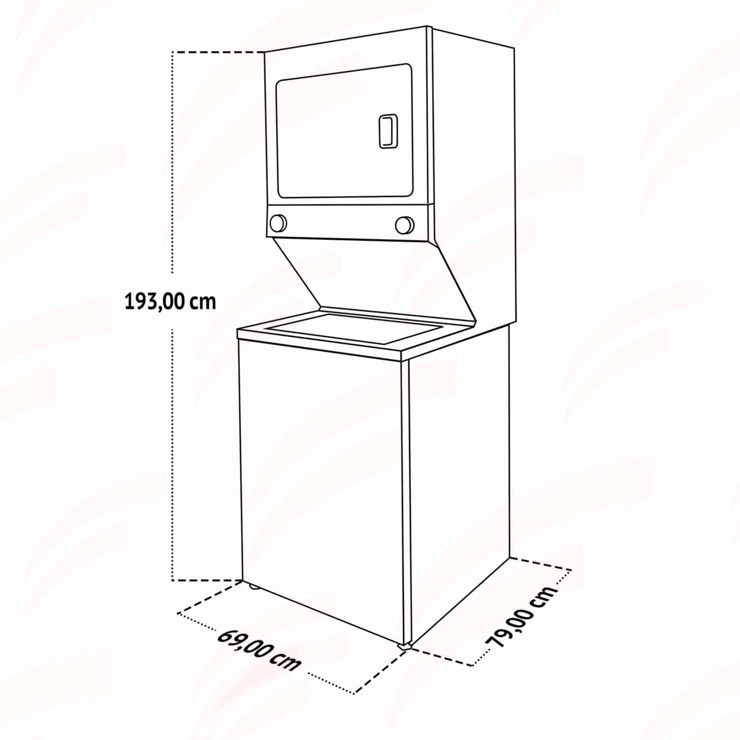 Torre De Lavado Eléctrica FLCE7522AW FRIGIDAIRE 21 Kilos - Imagen 6