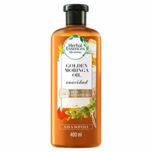 Shampoo Biorenew Aceite Moringa Dorada HERBAL ESSENCES 400 Ml