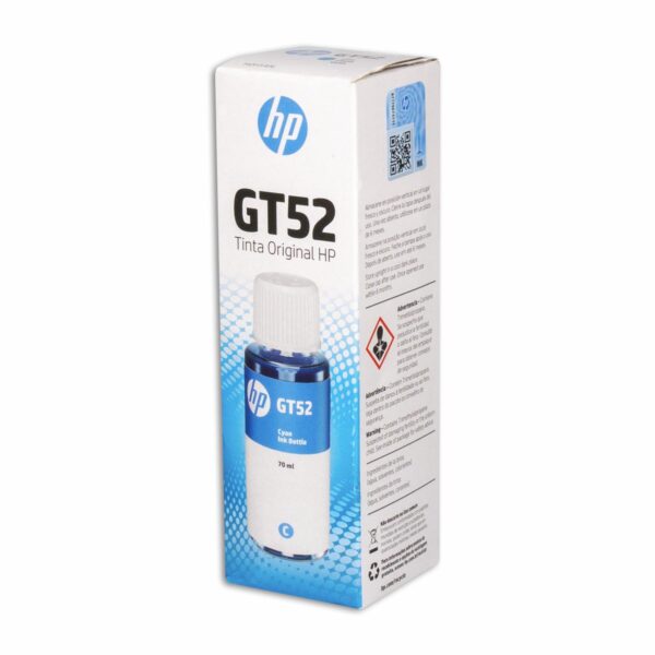 Tinta Para Impresora GT52 M0H54AL HP Cyan - Imagen 2