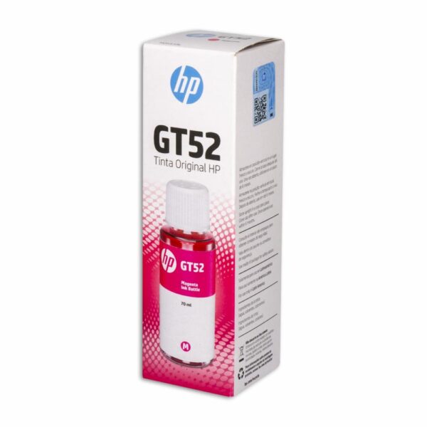 Tinta Para Impresora GT52 M0H55AL Magenta HP Magenta - Imagen 3