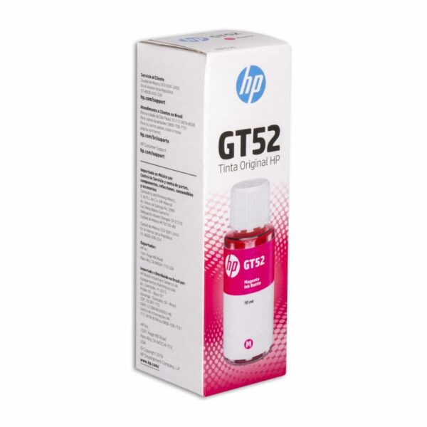 Tinta Para Impresora GT52 M0H55AL Magenta HP Magenta - Imagen 4