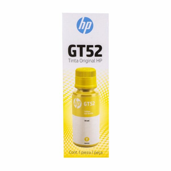 Tinta Para Impresora GT52 M0H56AL HP Amarillo