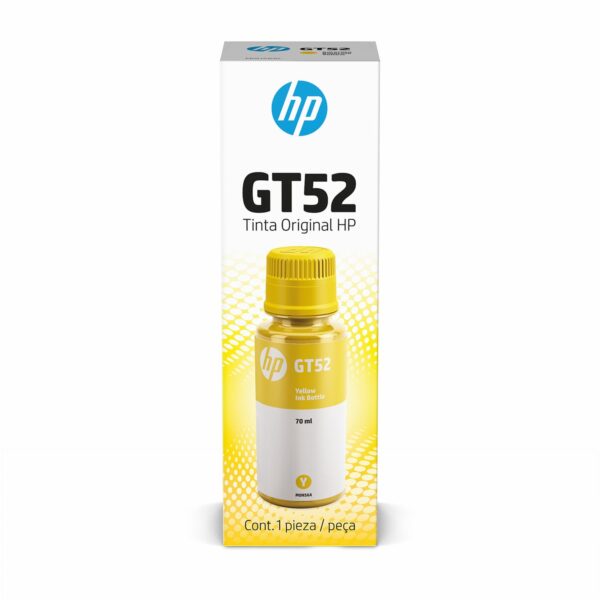 Tinta Para Impresora GT52 M0H56AL HP Amarillo - Imagen 2