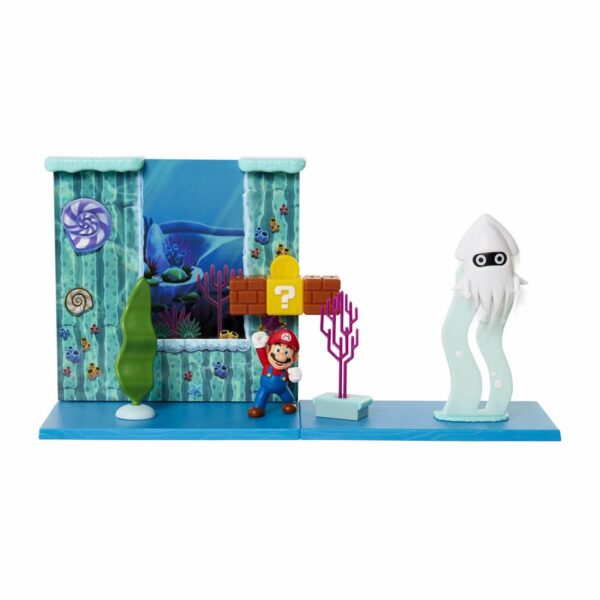 Diorama Bajo El Agua JAKKS PACIFIC Super Mario - Imagen 2