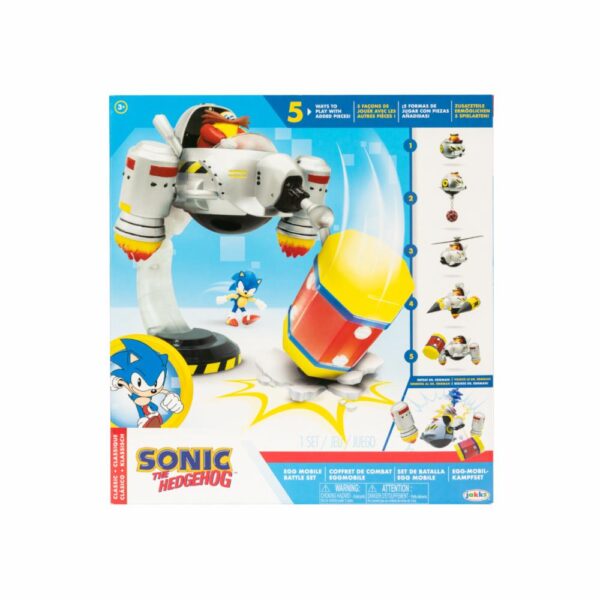 Set De Batalla Egg Mobile JAKKS PACIFIC Sonic