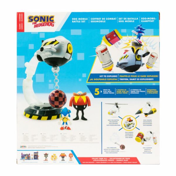 Set De Batalla Egg Mobile JAKKS PACIFIC Sonic - Imagen 6