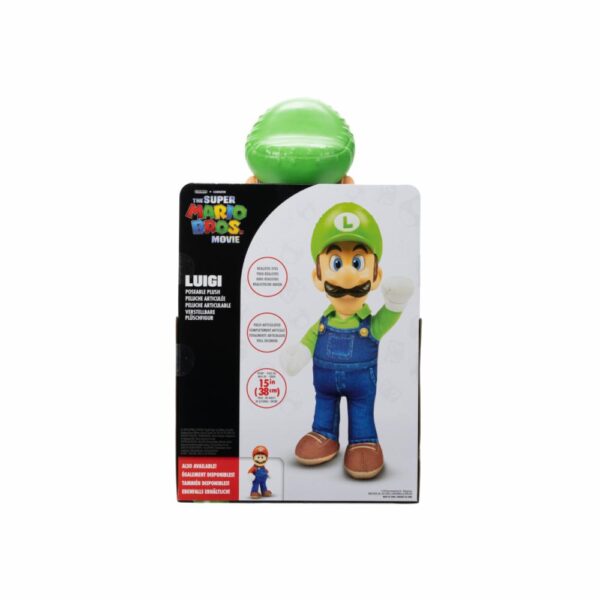 Peluche Luigi SUPER MARIO 38 Centímetros - Imagen 4