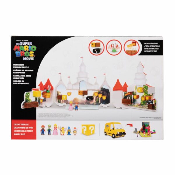 Castillo Del Reino Champiñon JAKKS PACIFIC Super Mario - Imagen 4
