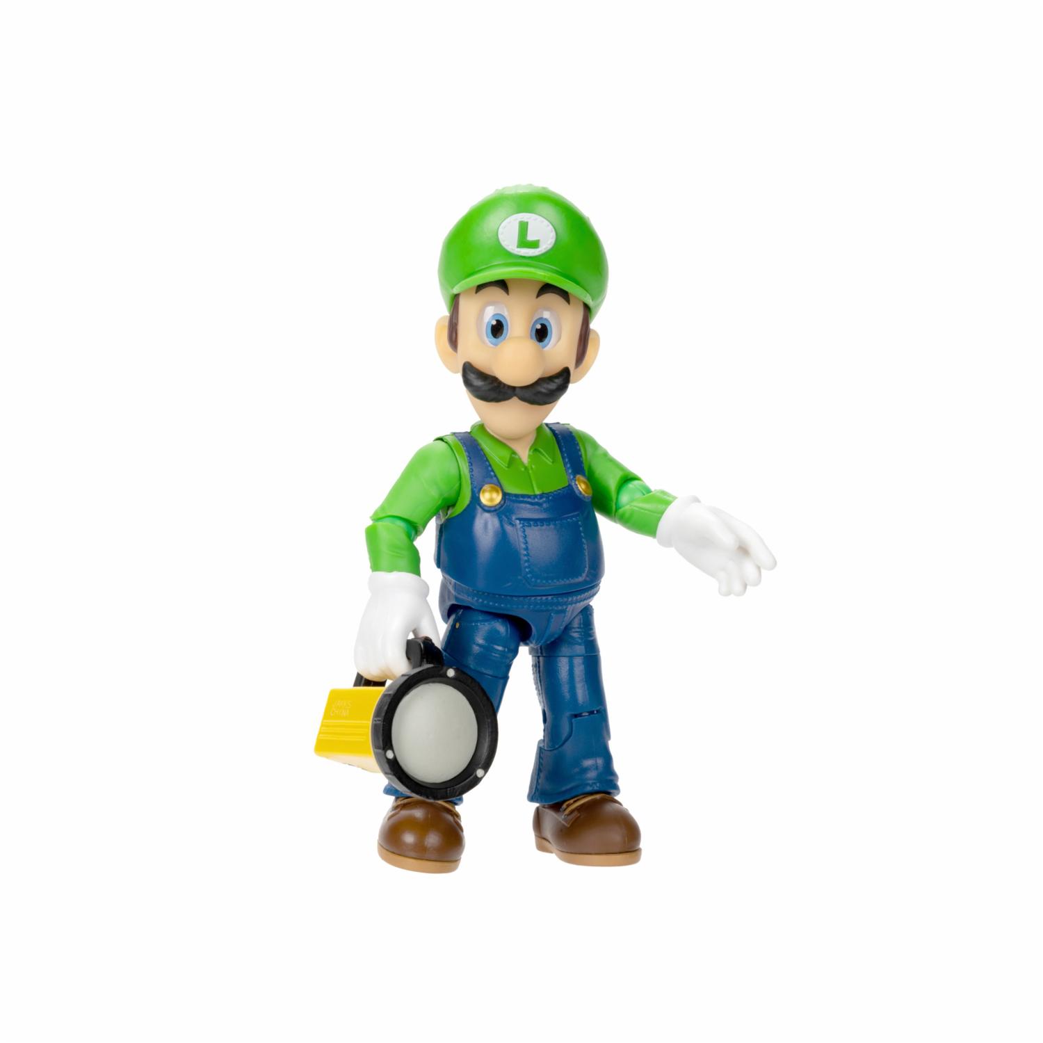 Figura Super Mario JAKKS Luigi - Imagen 2