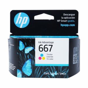 Cartucho De Tinta Ink Advantage 667 HP Tricolor