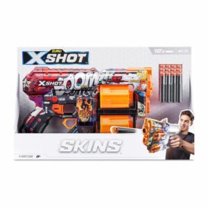 Lanzador Skins Dread X SHOT Incluye 12 Dardos
