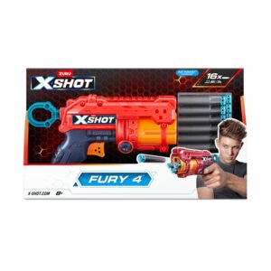 Lanzador Fury X SHOT Incluye 16 Dardos