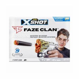 Lanzador Sorpresa X SHOT Incluye 4 Dardos