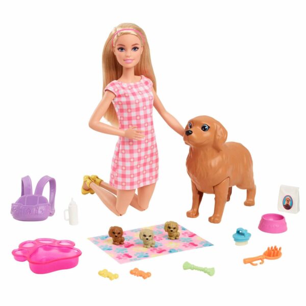 Set De Muñeca Barbie Cuidado De Mascotas MATTEL Incluye Accesorios - Imagen 2