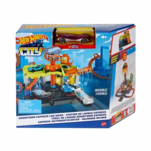 Estación De Lavado MATTEL Hot Wheels