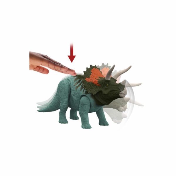 Dinosaurio Triceratops MATTEL Jurassic World - Imagen 3