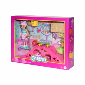Set De Muñeca Barbie Chelsea Parque De Skate MATTEL Incluye Accesorios