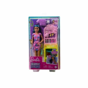 Set De Muñeca Barbie Skipper Perforadora De Orejas MATTEL Incluye Accesorios