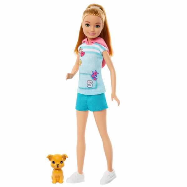 Muñeca Barbie Stacie MATTEL Incluye Mascota - Imagen 2