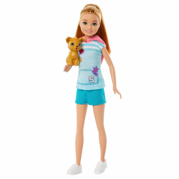 Muñeca Barbie Stacie MATTEL Incluye Mascota - Imagen 3