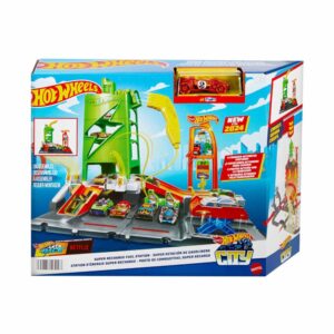 Estación De Carga De Eléctricos MATTEL Hot Wheels
