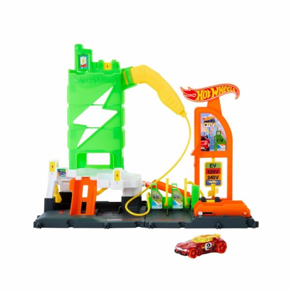 Estación De Carga De Eléctricos MATTEL Hot Wheels - Imagen 2