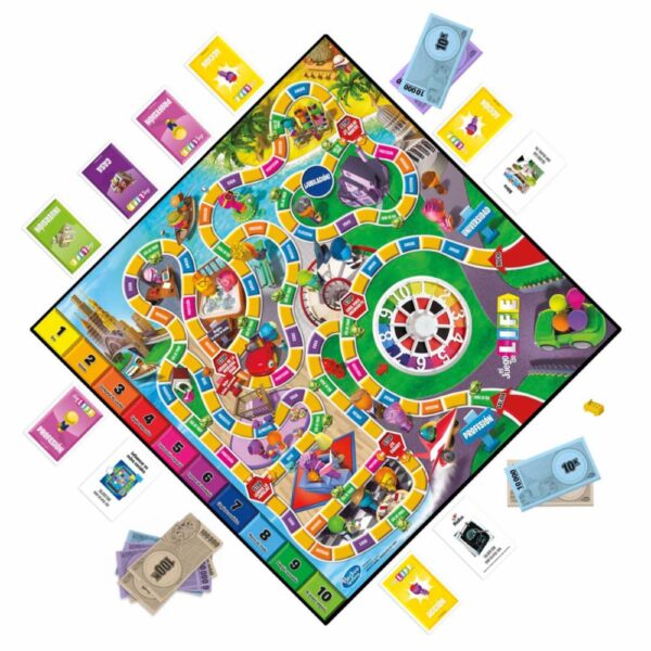 Juego De La Vida HASBRO INC. 2 a 4 Jugadores - Imagen 2