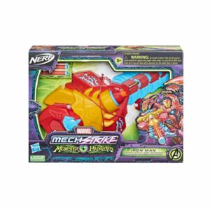 Lanzador Escudo Iron Man NERF Incluye 3 Dardos