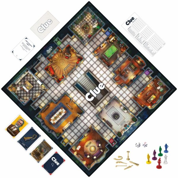 Juego De Mesa Clue HASBRO 2 - 6 Jugadores - Imagen 3