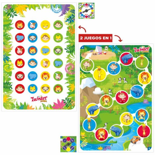 Juego De Mesa HASBRO Twister Junior - Imagen 3
