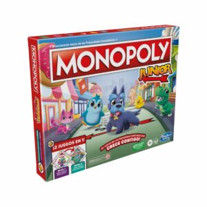 Juego De Mesa Monopoly Junior 2 En 1 HASBRO 2 - 6 Jugadores