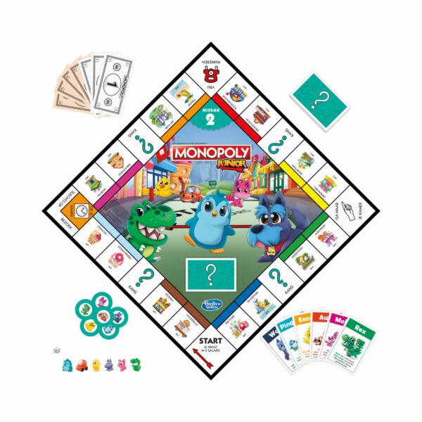 Juego De Mesa HASBRO Monopoly Junior - Imagen 2