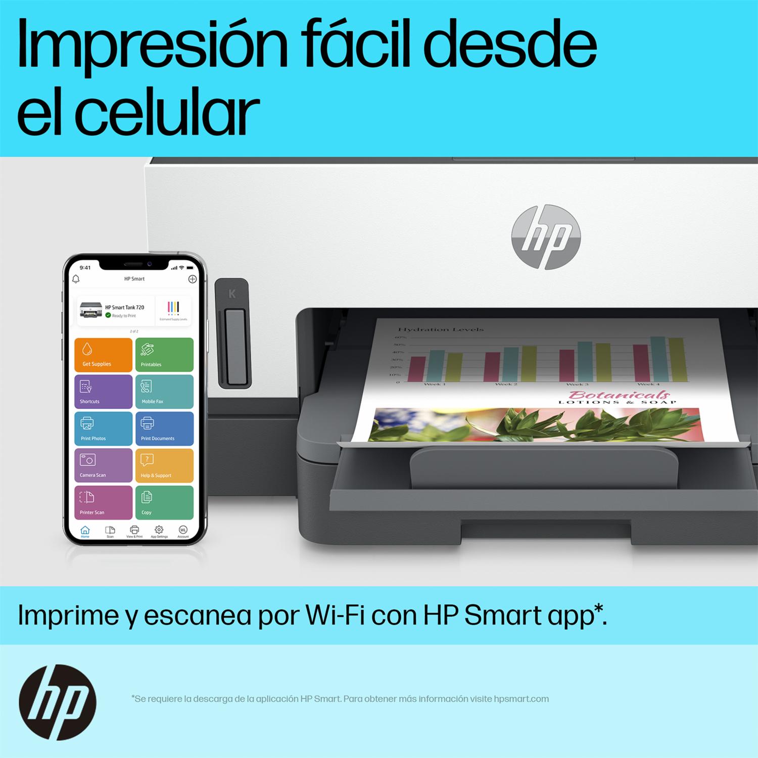 Impresora Multifunción ST720 HP Tinta Continua - Imagen 11