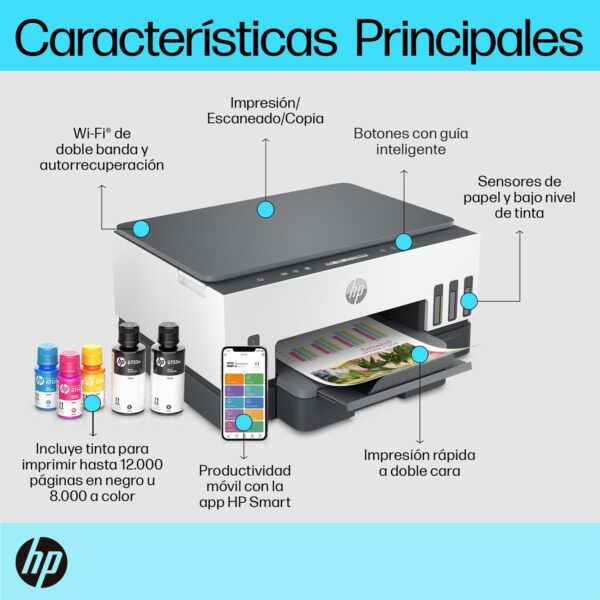 Impresora Multifunción ST720 HP Tinta Continua - Imagen 12